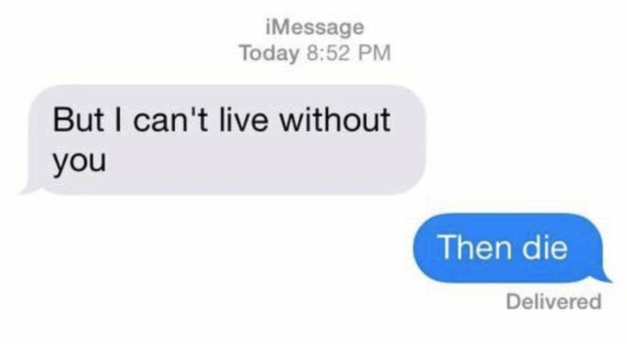 17 Ex Text Responses That Are As Legendary As They Are Savage 17 ex text responses that are as