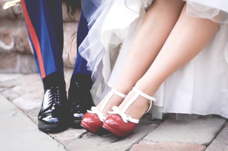 Rockabilly wedding shoes shop