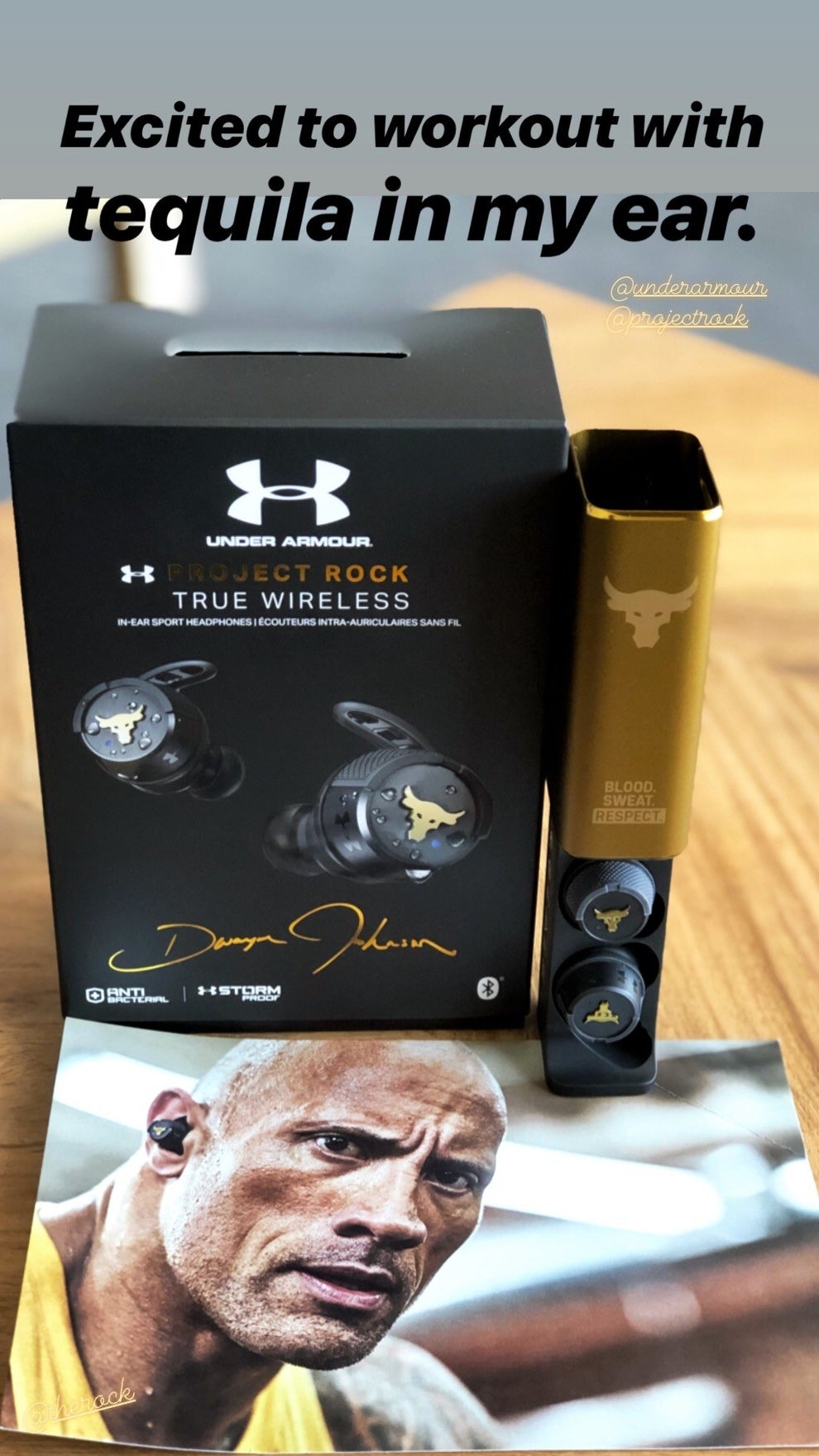 Tried Dwayne “The Rock” Johnson's New Under Headphones And Here's How They