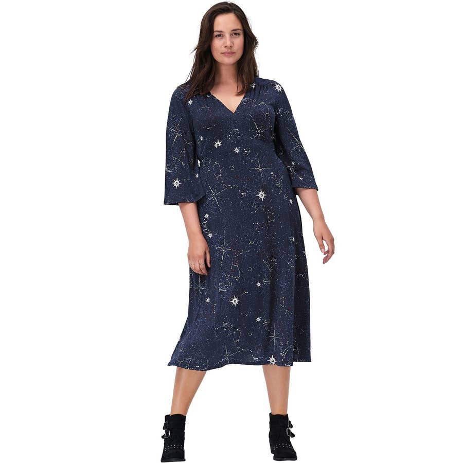 walmart navy blue dress Zapaka Women Navy Long Prom Dress A Line Off the Shoulder Formal Dress with  Appliques – ZAPAKA