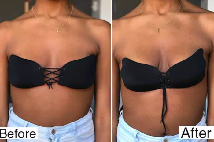 Before and Afters Pictures of Real Customers Wearing Upbra Bras