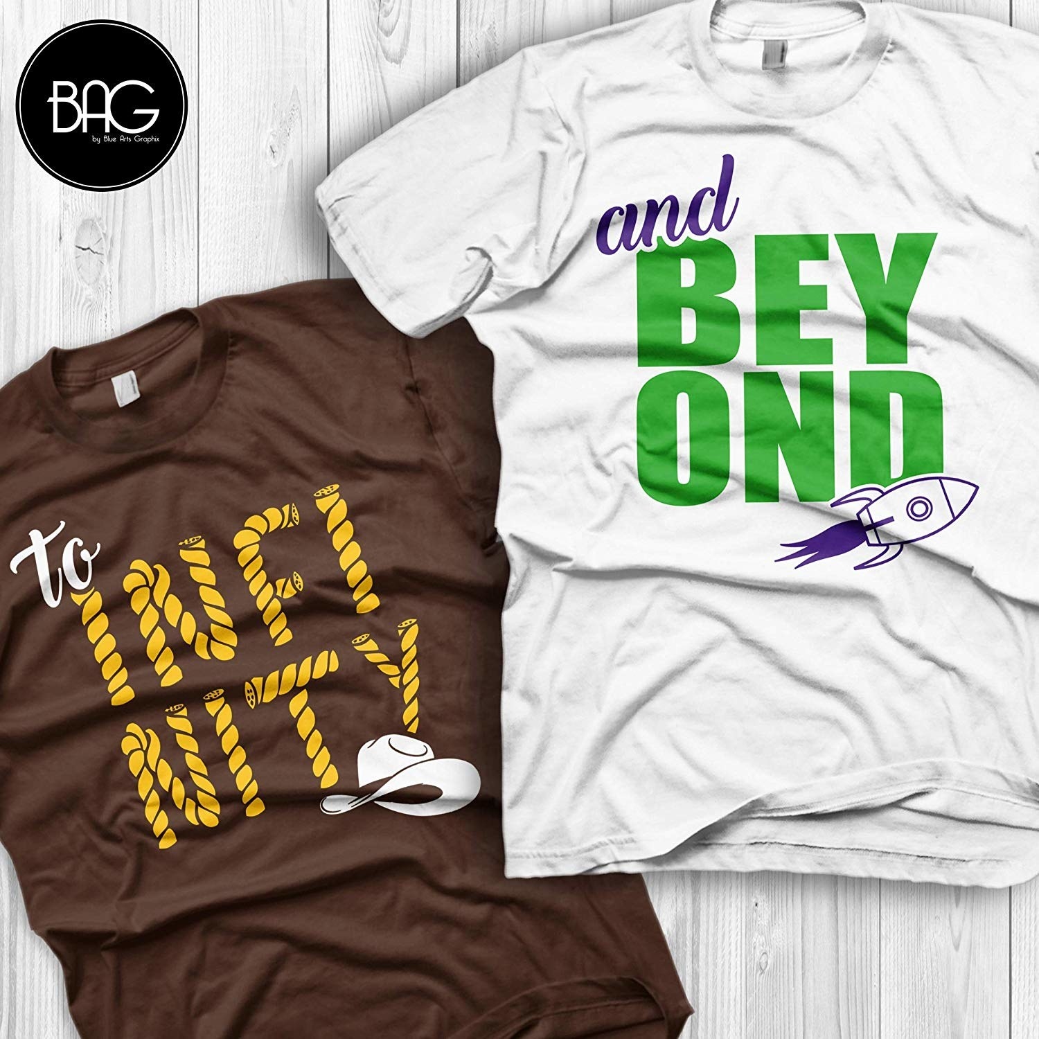 Toy Story Shirts To Infinity And Beyond Shirt Epcot Tee TH-XT Disney Couple Shirt Disney Family Matching Shirt Buzz Lightyear Shirt