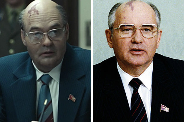 HBO's "Chernobyl" Cast Vs. The Real Life People — A Side ...