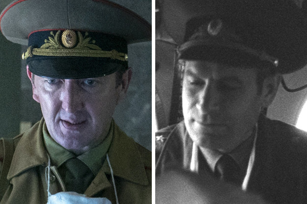 HBO's "Chernobyl" Cast Vs. The Real Life People — A Side ...