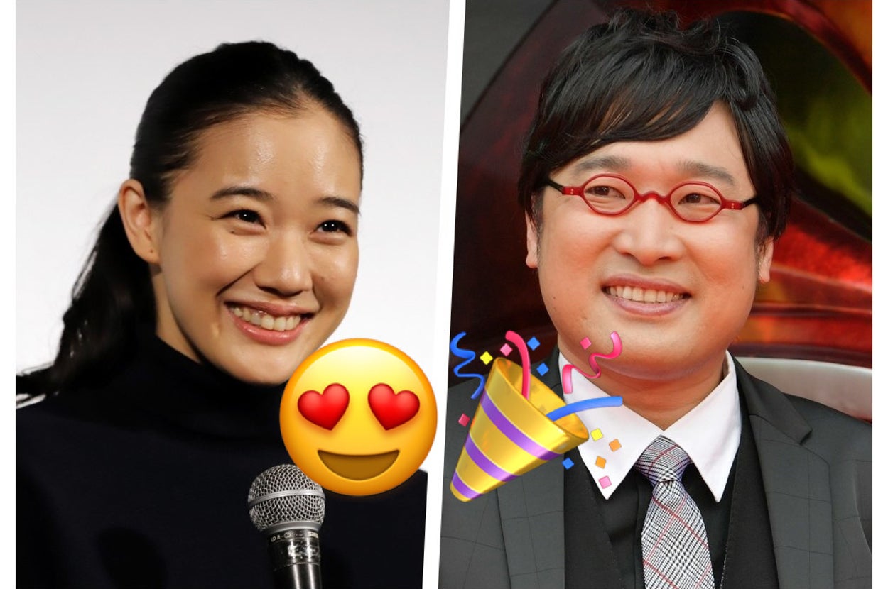 リアル美女と野獣」「やっぱ身長178cmあるもんなぁ」山ちゃん＆蒼井優に芸能界からも祝福の声