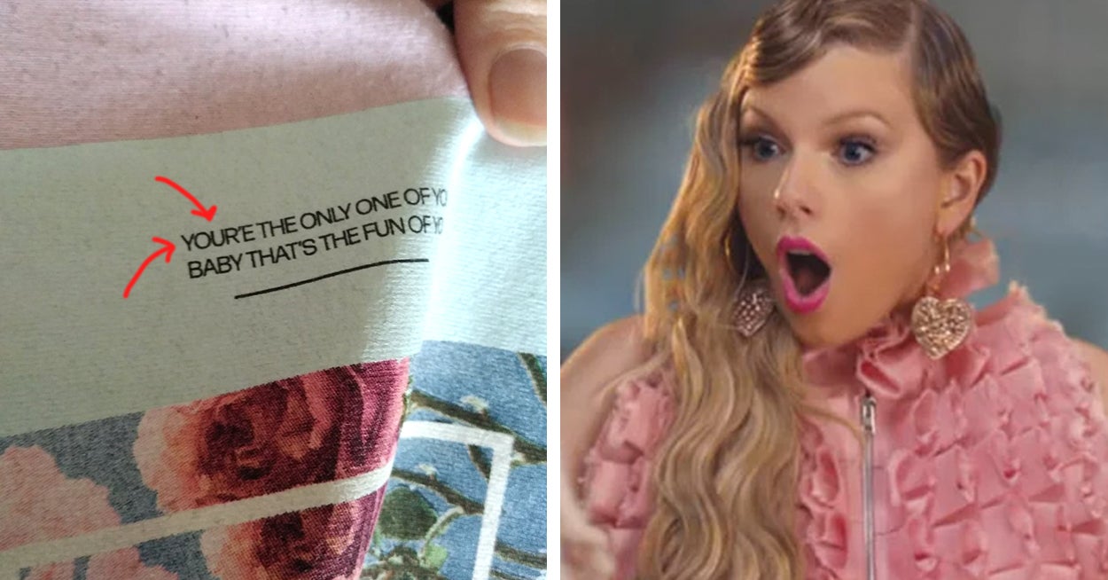 Taylor Swift Fans Just Noticed That Their Merch Has A Typo On It And