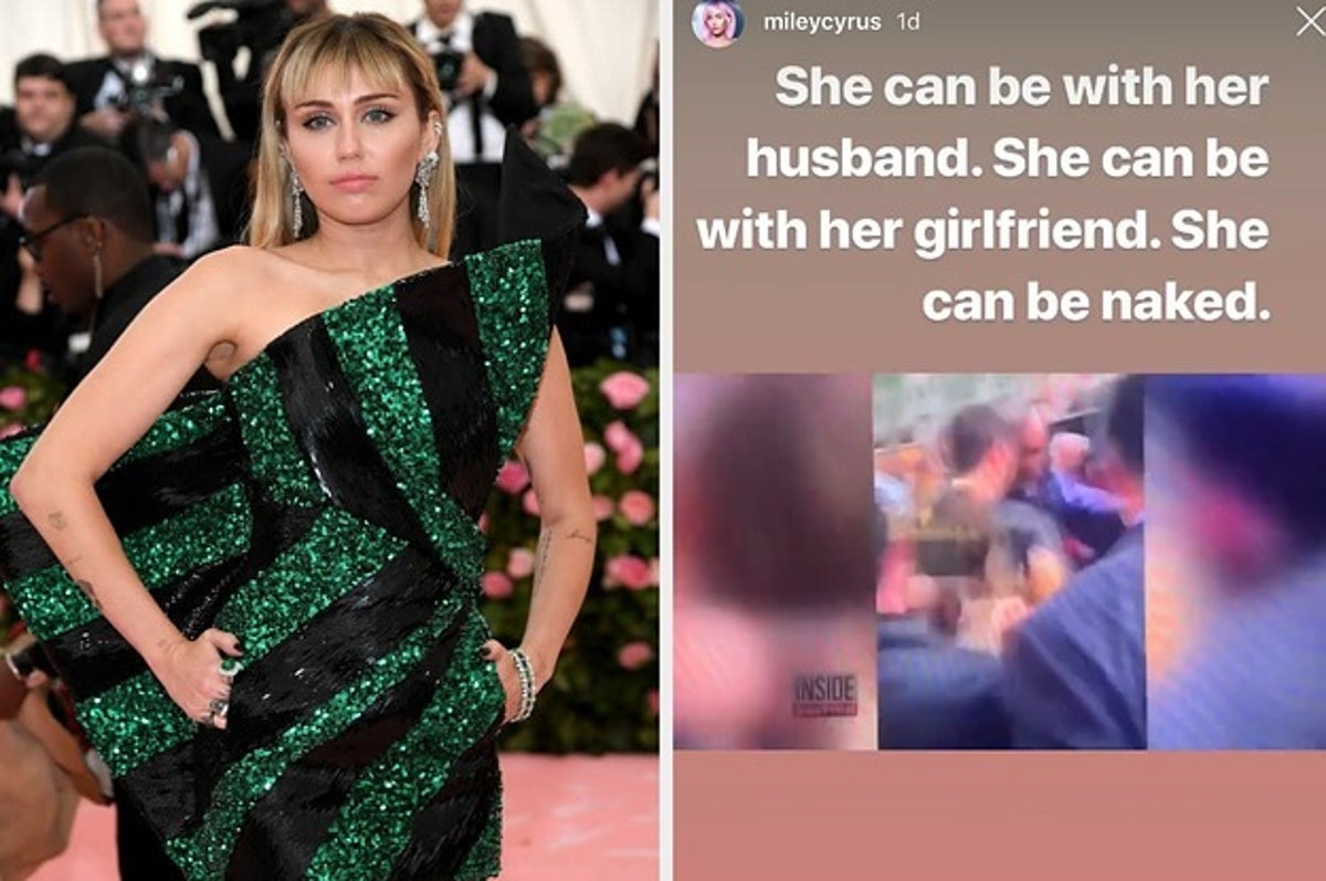 Porn Miley Cyrus Sex - Miley Cyrus Has Responded To That Scary Video Of Her Being Grabbed By A Fan