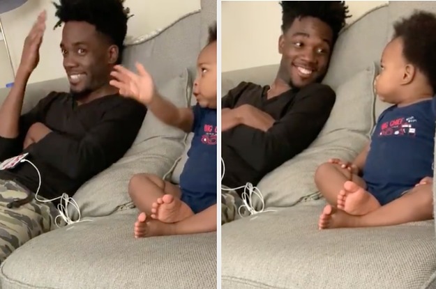 This Dad Chatting With His Baby Is Maybe The Cutest Thing On The Internet...Ever