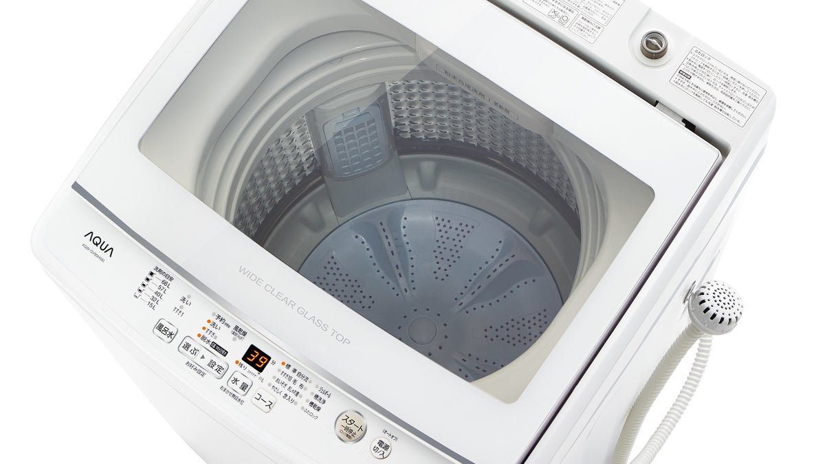 ジェルボール派に朗報！ついに専用コースを搭載した洗濯機が登場