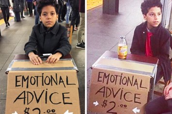 An 11 Year Old Is Offering Emotional Advice To Stressed New