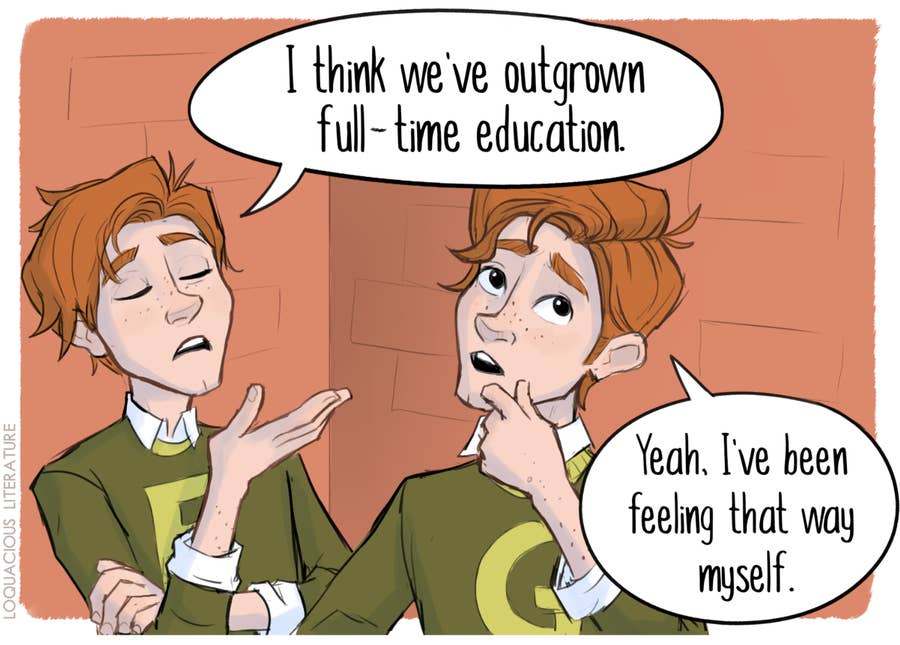 Here Are Even More Comics From The Artist Who Illustrates Beautiful Harry Potter Scenes That Didn T Make The Movies