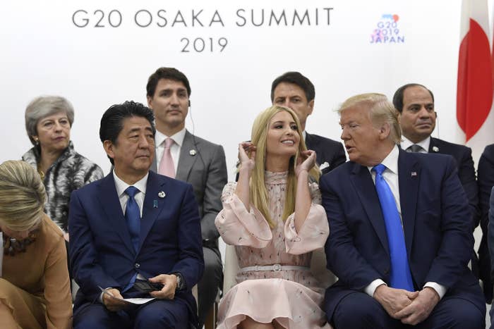 Ivanka Trump Awkwardly Inserts Herself G20 World Leaders Conversation