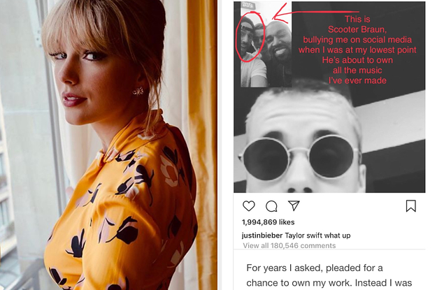 625px x 415px - Taylor Swift Just Called Out Scooter Braun, Justin Bieber, Kim Kardashian,  Kanye West, And More In Heartbreaking Pos