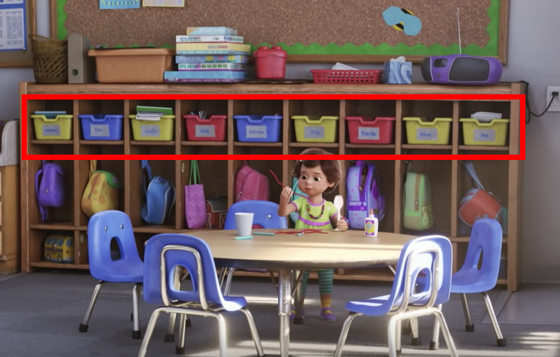 In Toy Story 4 (2019), before Bonnie's kindergarten orientation, a blonde  kid is having cochlear implants being put in : r/MovieDetails