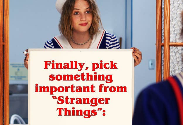 Quiz Which Two Stranger Things Characters Are You A Combo Of