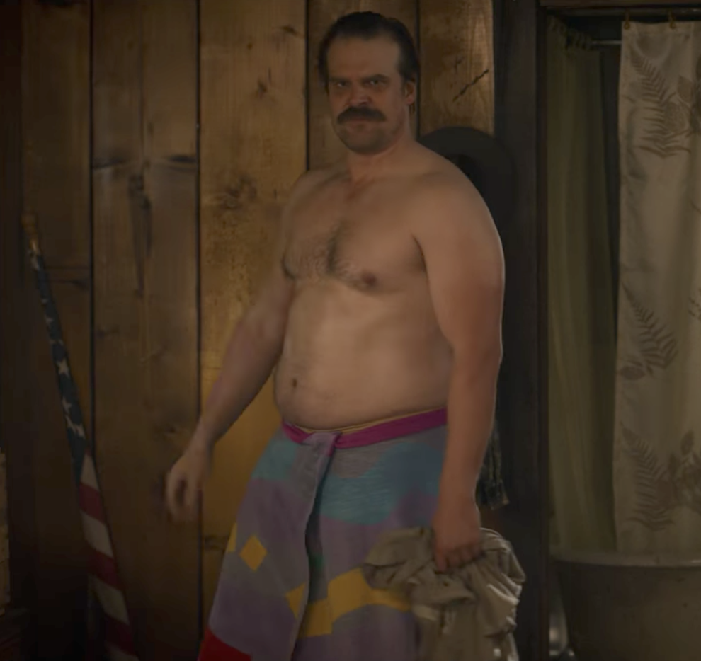 Hopper Is Hotter Than Ever In Stranger Things 3 