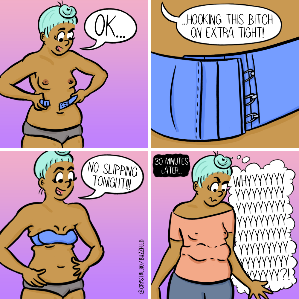 Comic : Left hanging Tits