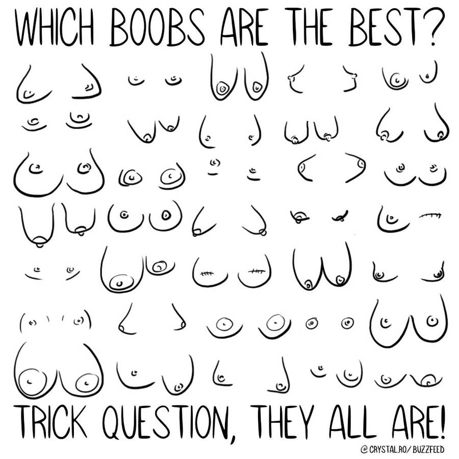 Funny Comics About Boobs That Will Make You Laugh If You Have 'Em