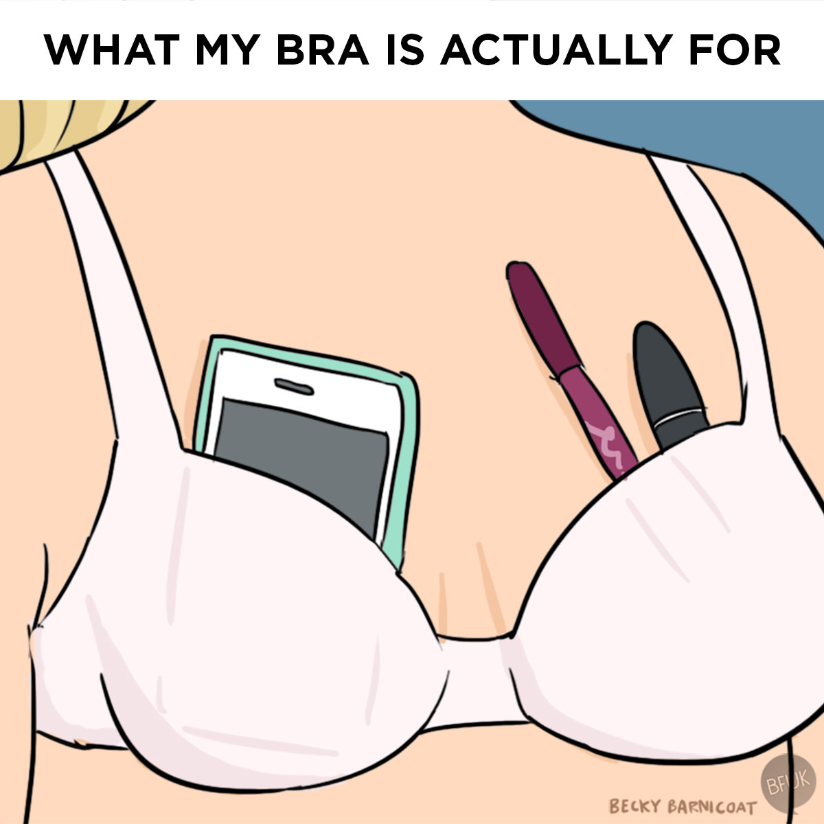 Funny Comics About Boobs That Will Make You Laugh If You Have 'Em