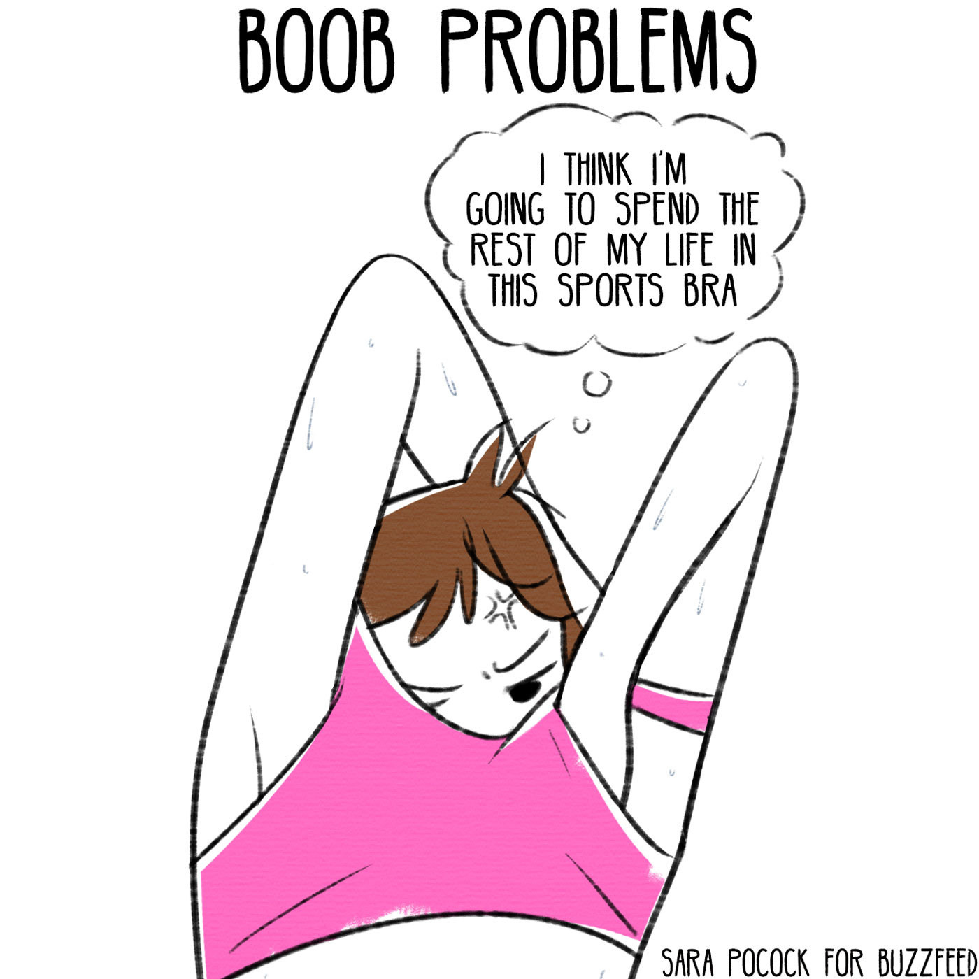 Bahahaha! That's right my big boob friends;) #run #funny #…