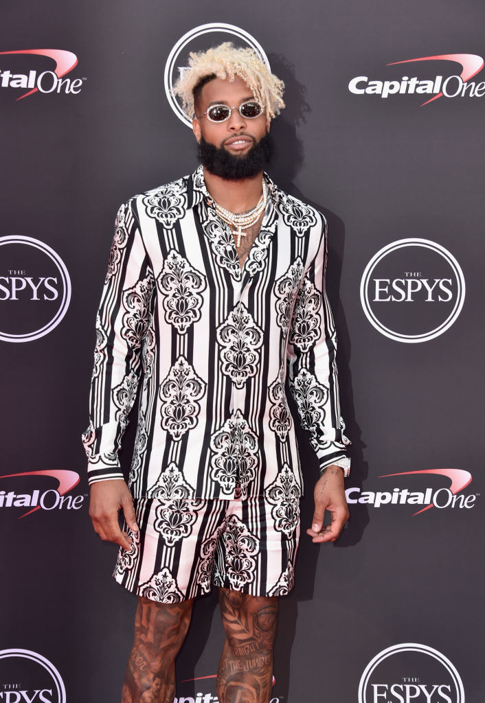 Odell Beckham Jr. Cut His Iconic Blonde Hair And He s Never Been