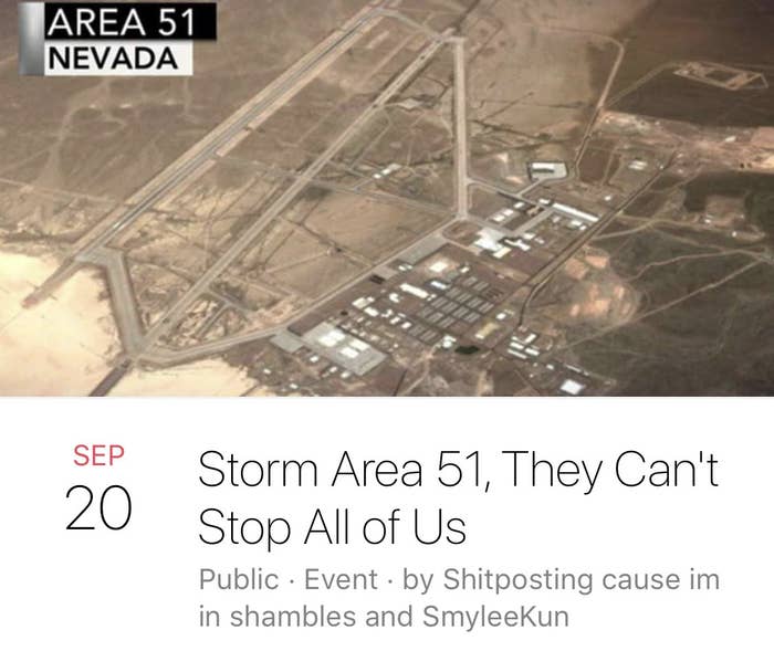 Téléchargement gratuit Images 400 000 People Are Pledging To Storm Area 51 And The Jokes le plus cool par