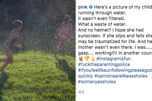 Raise Your Glass To Pink, Who Just Expertly Trolled The 