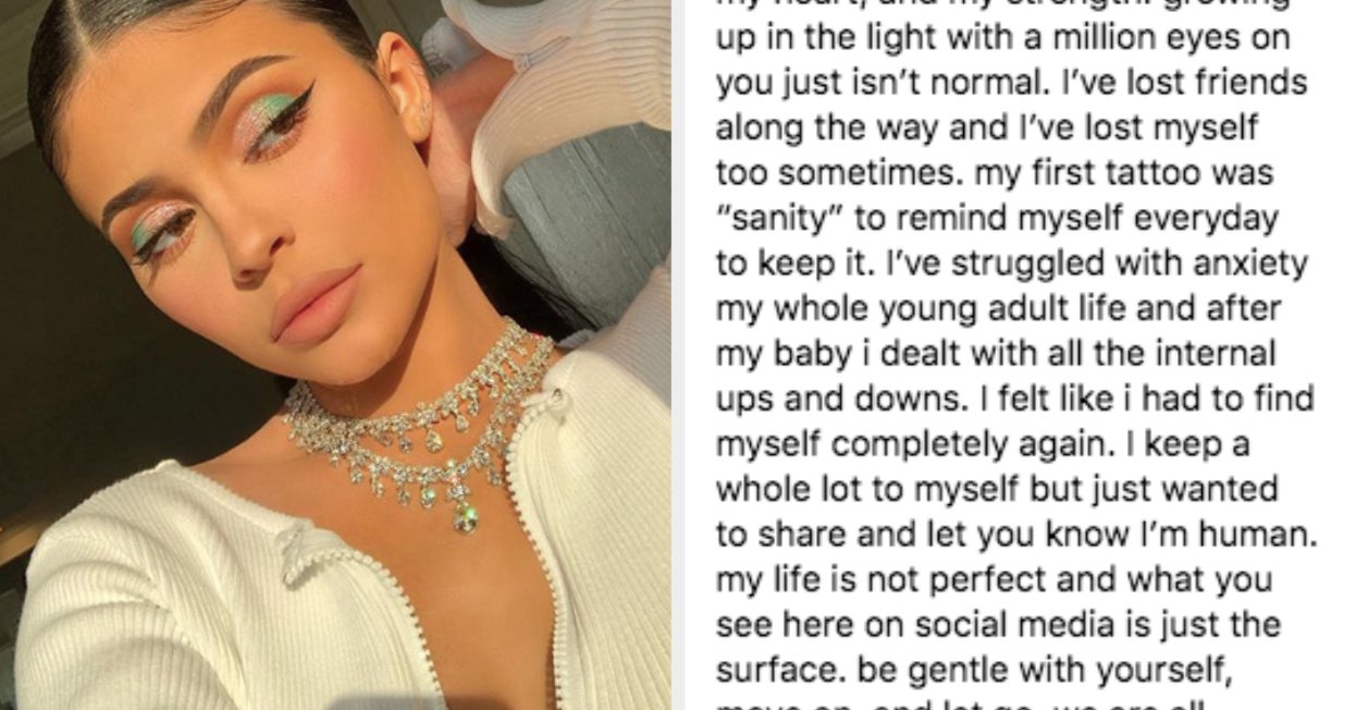 Kylie Jenner Opened Up About Her Struggles With Anxiety In A Candid