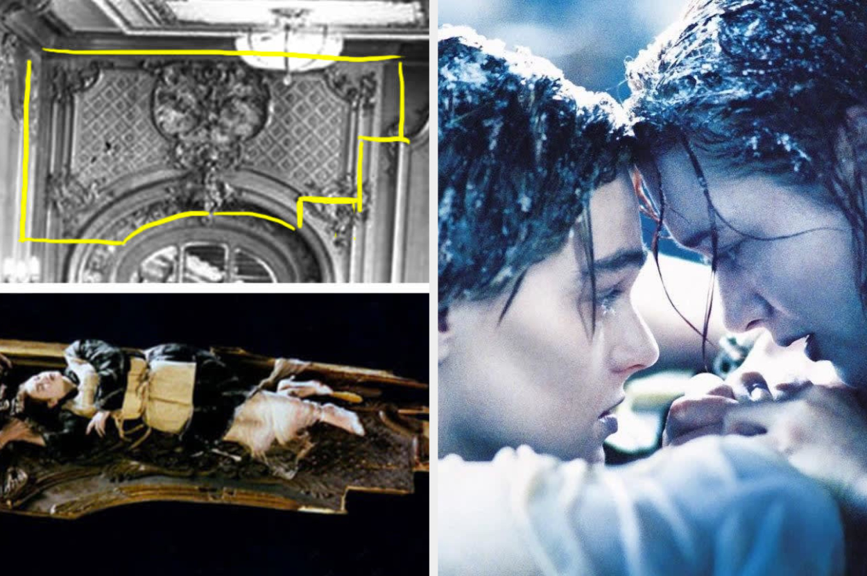 That “Door” Jack And Rose Hung Onto In “Titanic” Wasn't A Door At All