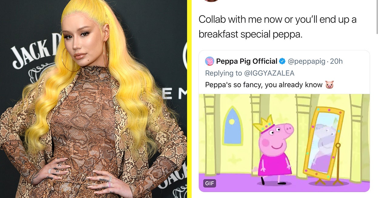 Iggy Azalea And Peppa Pig Are Feuding Over Their Album Releases
