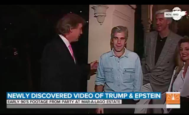Trump And Jeffrey Epstein Laughed And Discussed Women's Looks At A ...