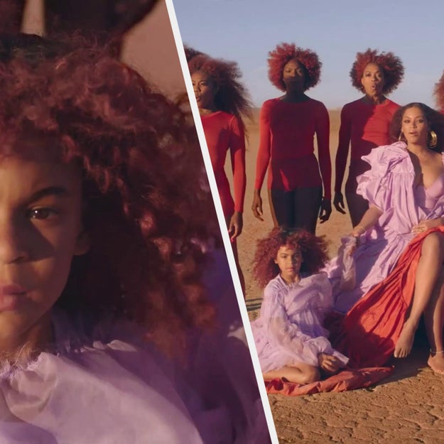 Beyoncé And Blue Ivy In The Spirit Music Video