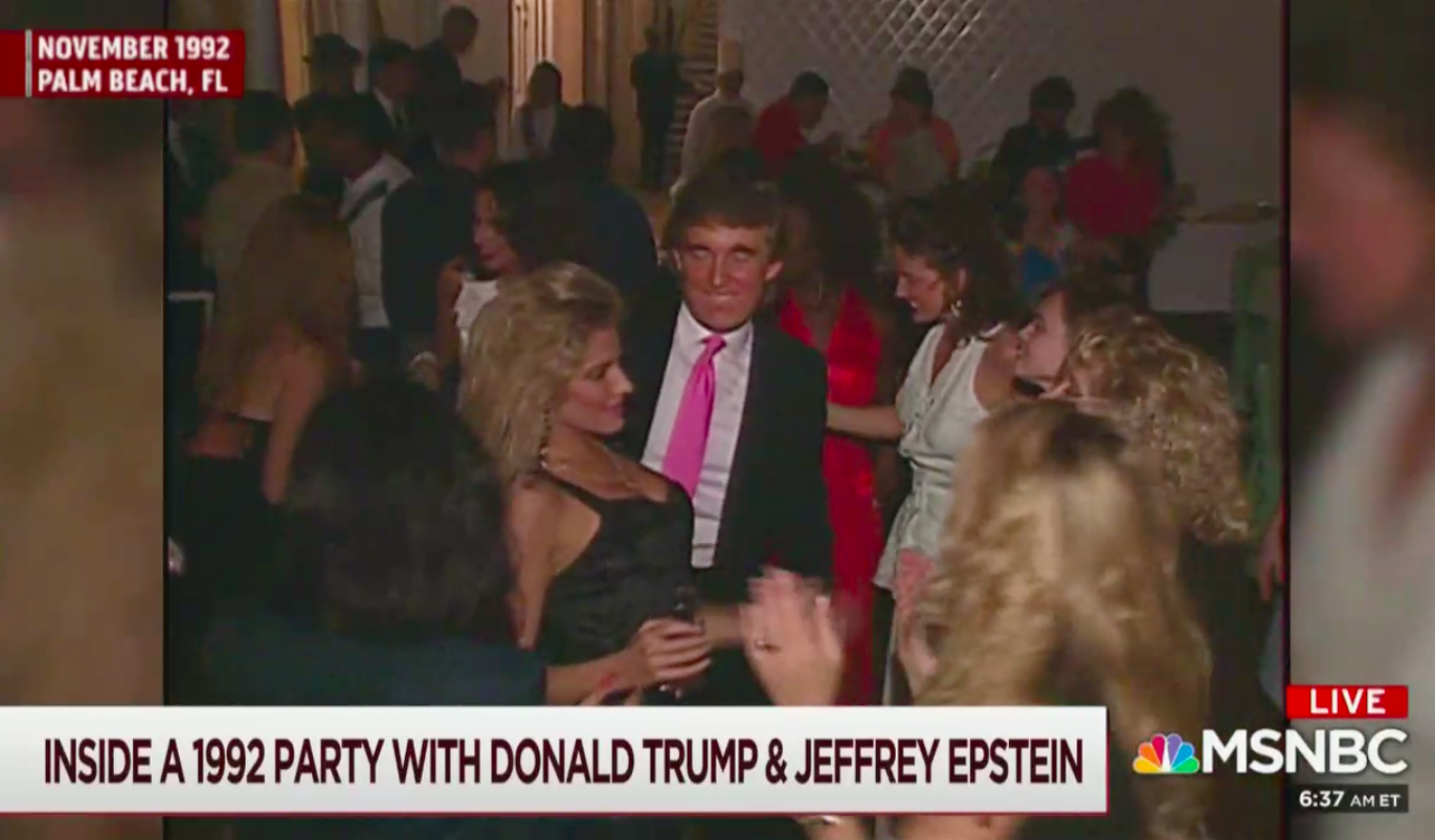 Trump And Jeffrey Epstein Laughed And Discussed Women S Looks At A 1992