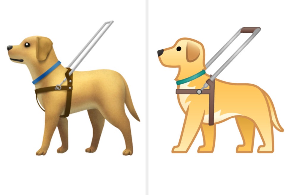 New Emojis On iPhones Vs. Androids 2019