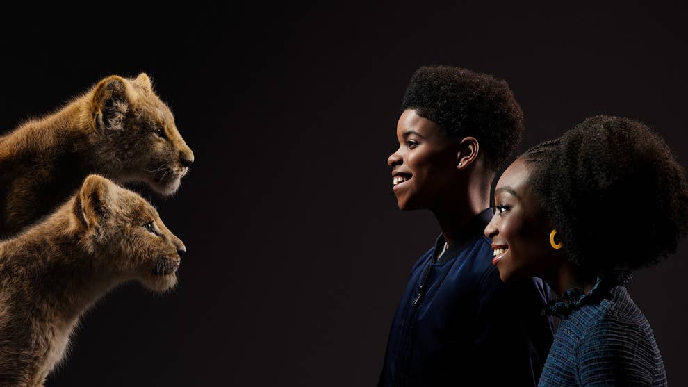 The Actors Who Played Young Simba And Nala In The Lion King Talk About Filming The Disney Remake