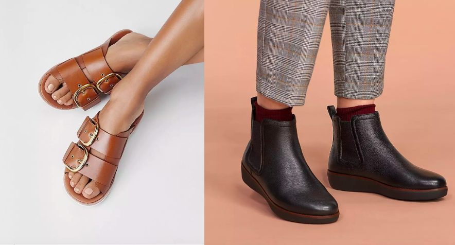 Fitflop chai leather chelsea boots hotsell