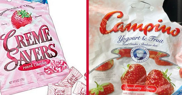 Buy Campino Yogurt & Fruit Hard Candies - Strawberry - (120g/4.2oz