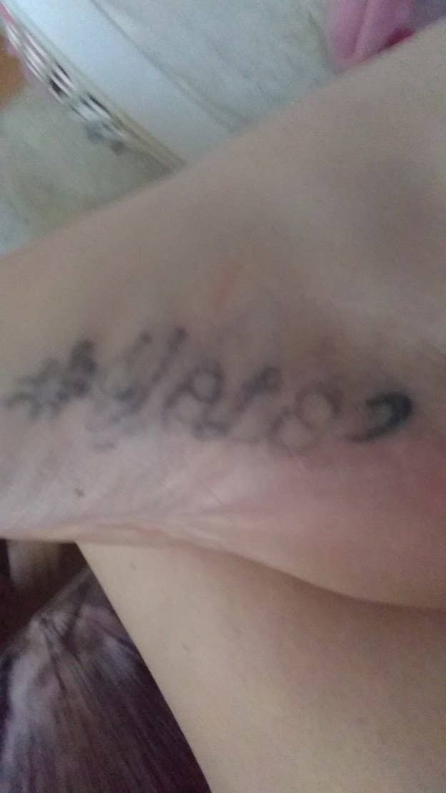 Tattoo uploaded by Hateful Kate • Regrets and mistakes they're