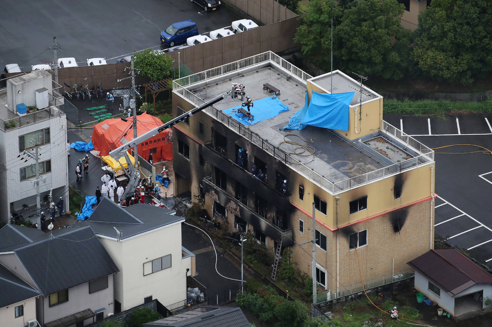 Kyoto Animation Studio Fire: 33 People Dead After Suspected Arson At  Japanese Animation Studio