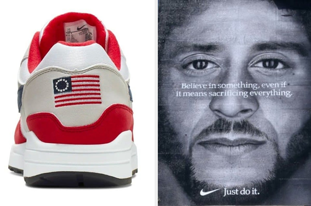 Hectáreas desmayarse Deportista Nike Won't Launch Its Air Max 1 Featuring The Betsy Ross Flag