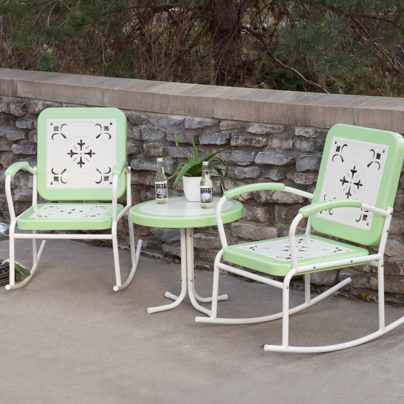 retro patio set