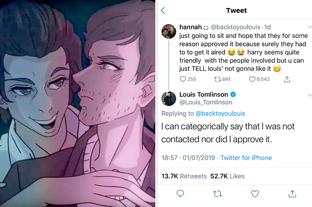 Fans Are Furious After Hbo S Euphoria Included An Animated Sex Scene Between Harry Styles And Louis Tomlinson