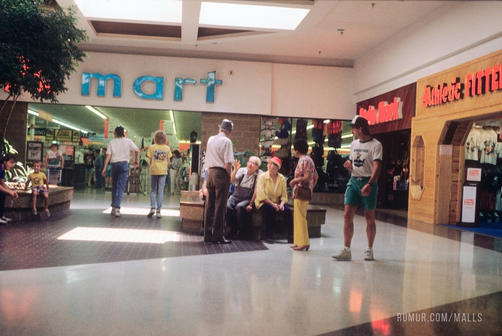 What was your MALL growing up? : 80s