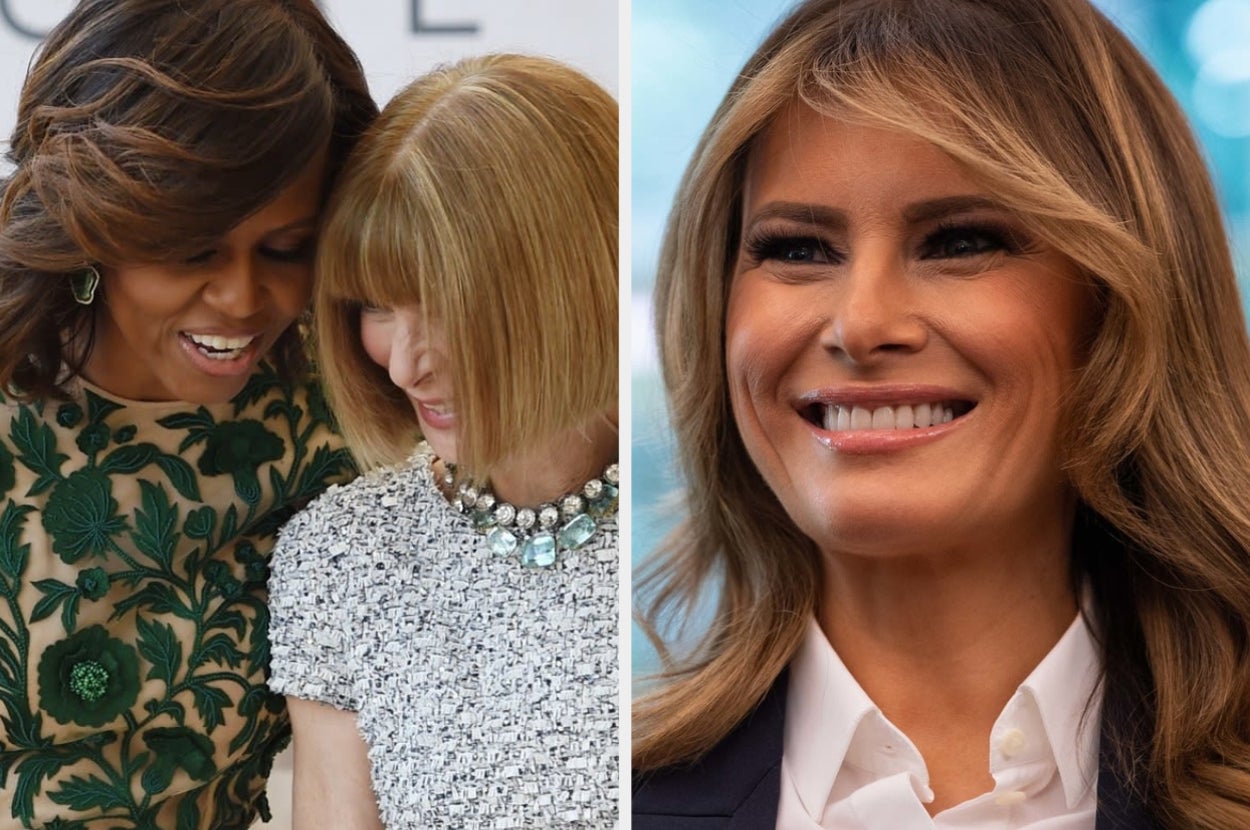 Anna Wintour Had A Shady Response To A Question About Melania Trump's Style