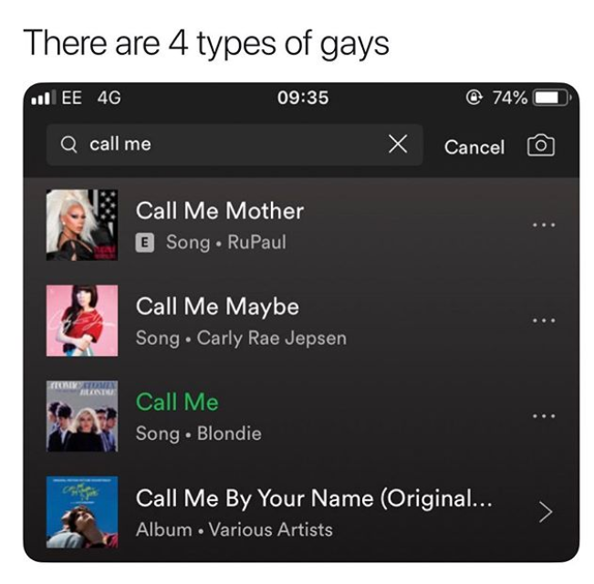 that dude got the big gay meme