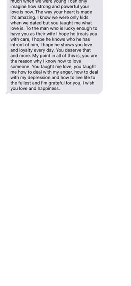 This Woman Got A Text From Her Ex Right Before His Wedding Day And It S Surprisingly Heartwarming