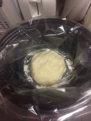Reviewer's review of slow cooker bread in liners