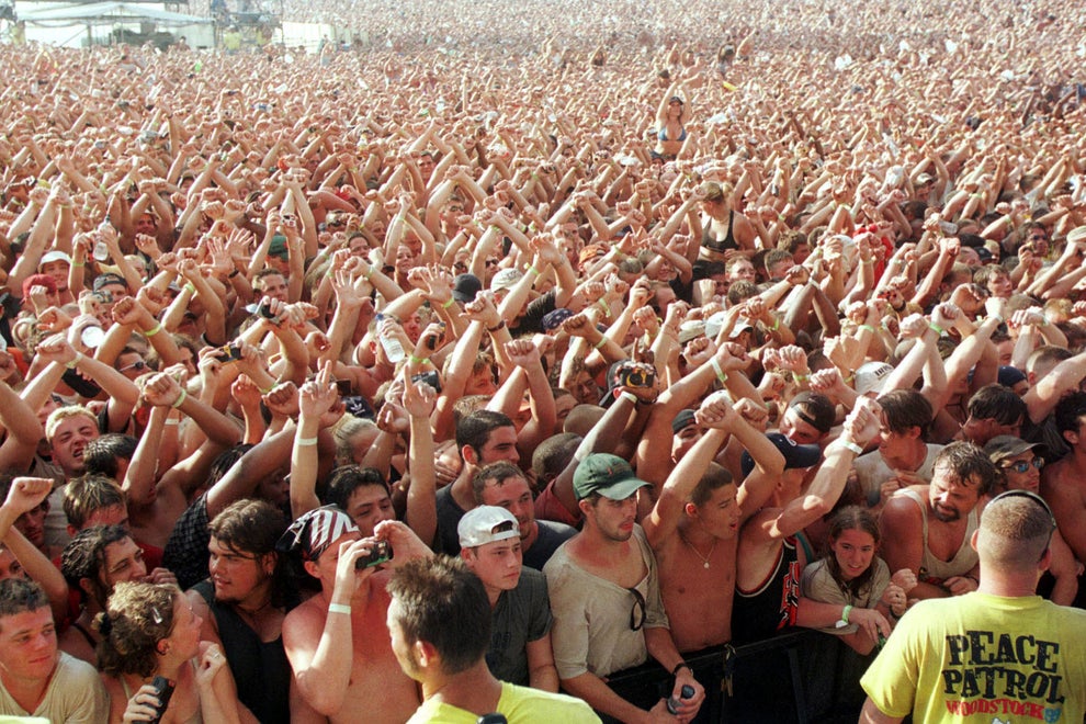 These Pictures Show Just How Much Of A Disaster Woodstock '99 Was