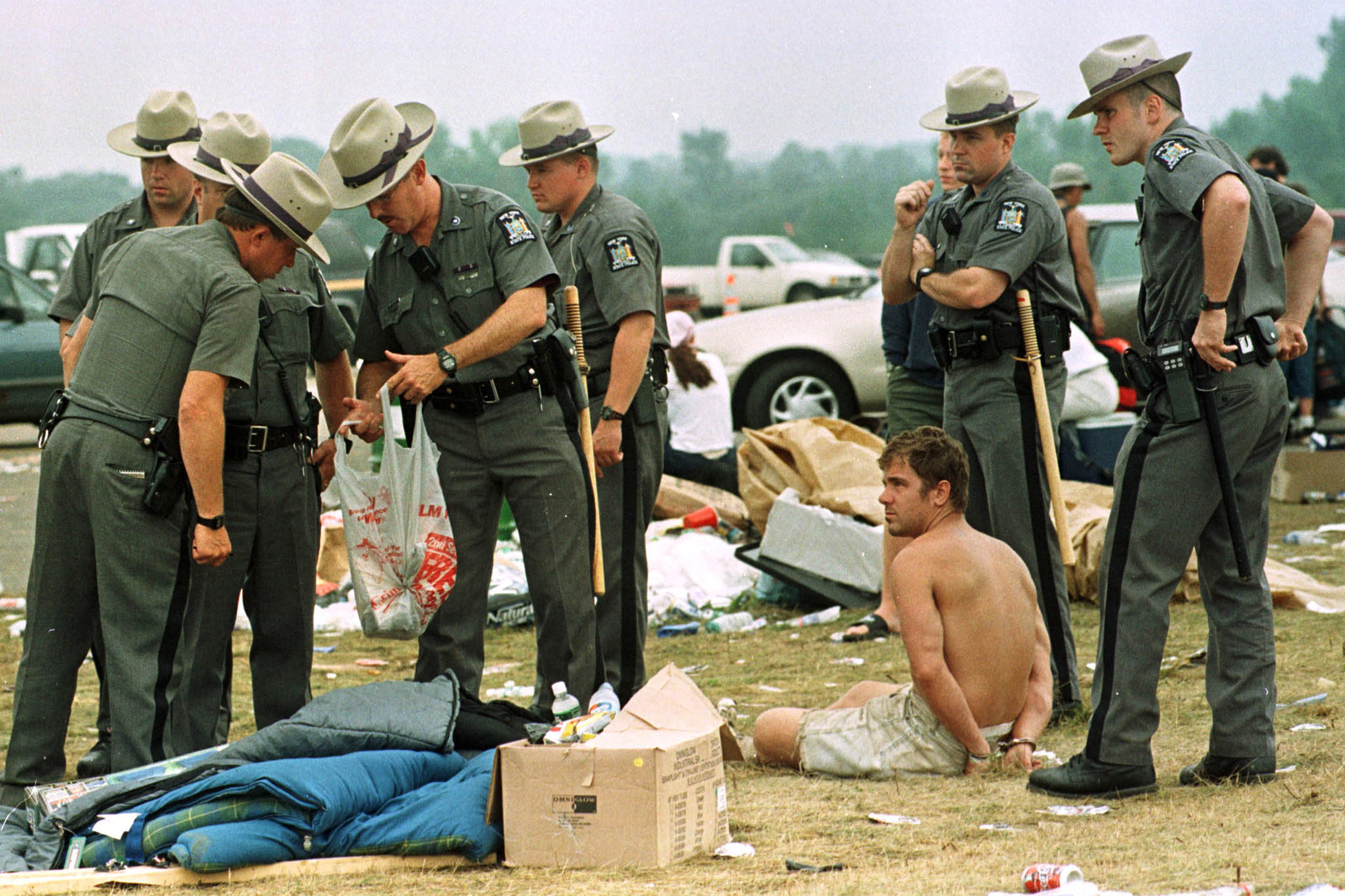 These Pictures Show Just How Much Of A Shitshow Woodstock '99 Was.
