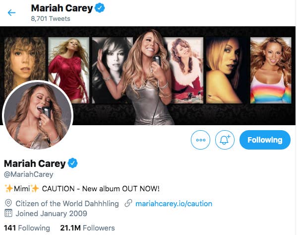 Mariah Carey Is Great On Twitter
